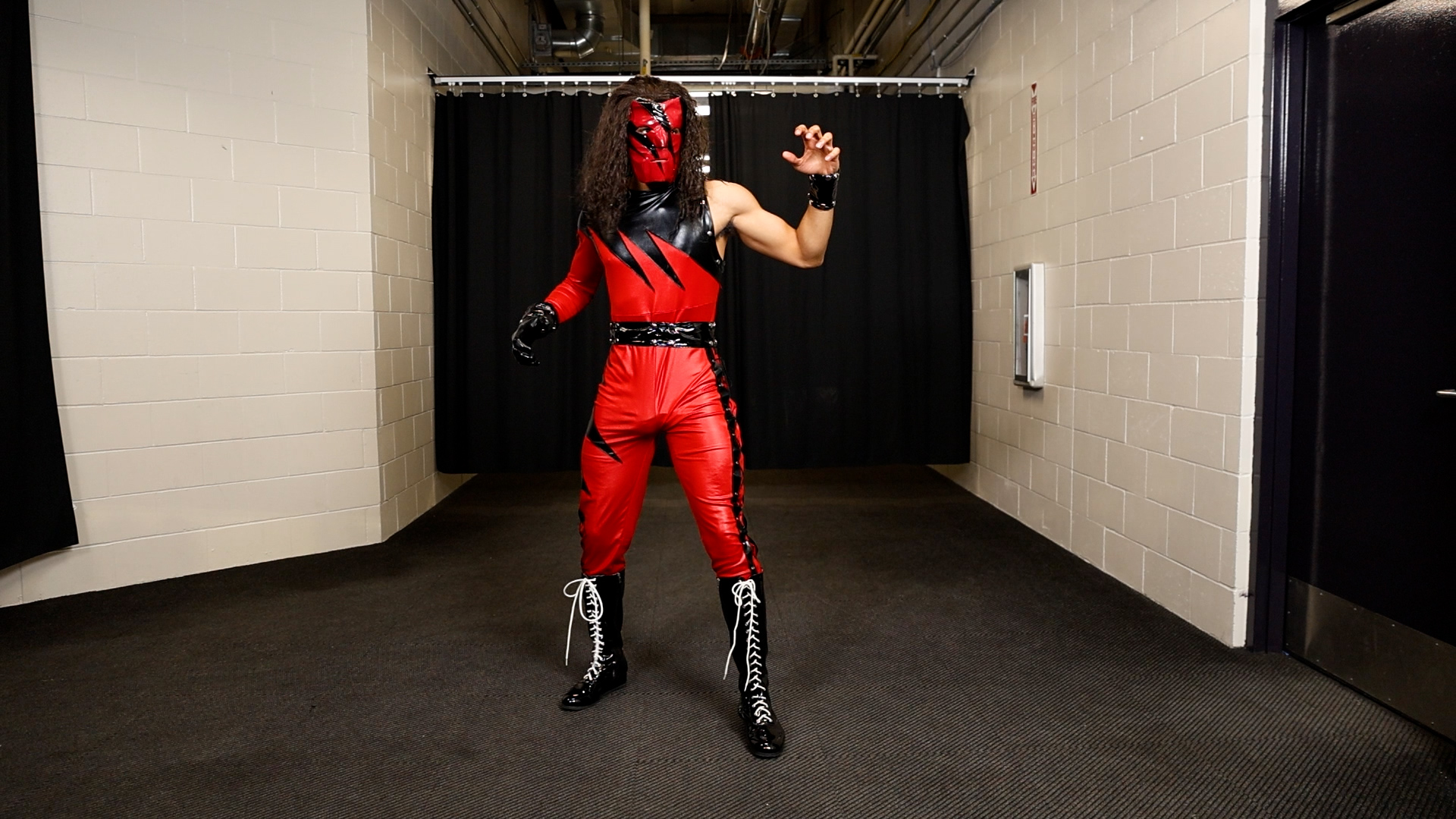 FUN6301AD WWE Kane Men's Costume